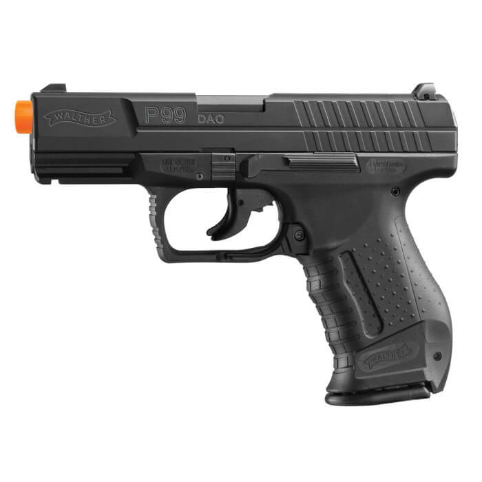 WALTHER P99 CO2 Half-Blowback – Black