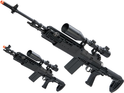 G&G Top Tech EBR M14 Airsoft AEG Rifle w/ Version 2.0 ETU MOSFET