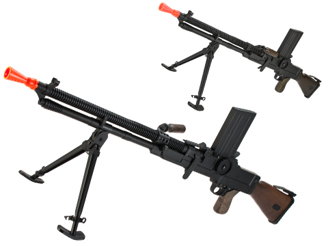 Matrix Full Metal BREN ZB-30 ZB-26 Airsoft AEG Machine Gun w/ Folding Bipod