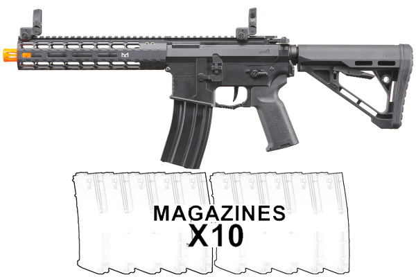 Lancer Tactical Gen 4 Valiant M4 AEG 10 Pack Mag Combo