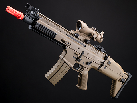 6mmProShop x FN SCAR® L Airsoft AEG Rifle w/ ZEUS MOSFET (Color: Tan / 350FPS)