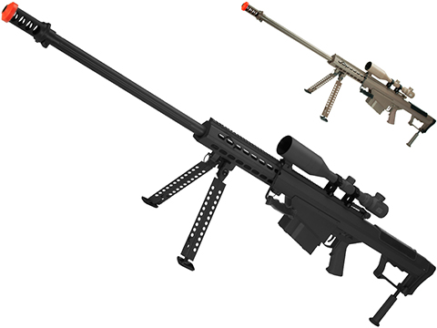 6mmProShop x Barrett M107A1 Gen2 Long Range Airsoft AEG Sniper Rifle
