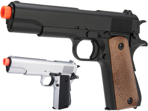 6mmProShop Tactical 1911 Full Size High Power Airsoft Spring Pistol