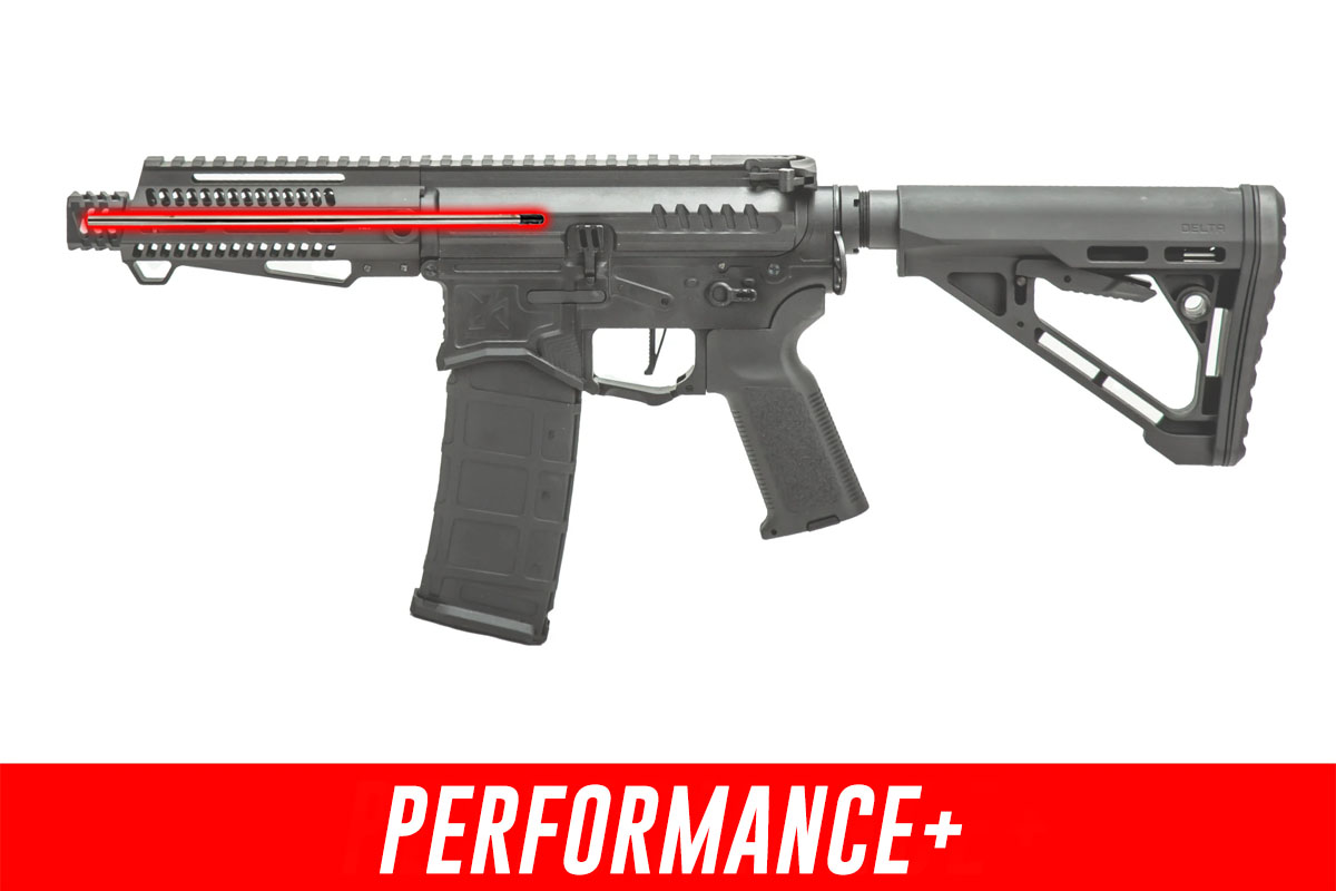 Zion Arms Full Metal R15 Short Barrel AEG Airsoft Rifle W/ ETU Performance + (Black)