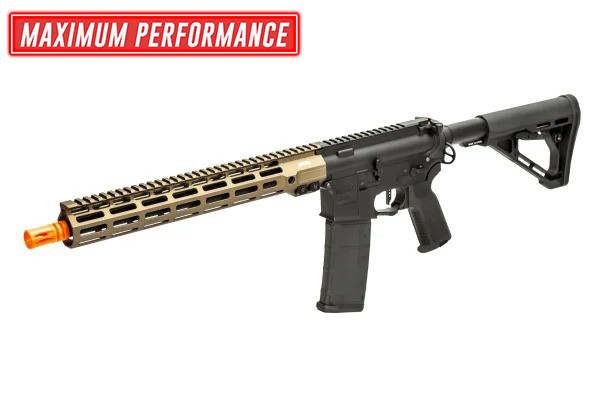 AIRSOFTGI CUSTOM STORM MGC4 MK2 FULL METAL AEG AIRSOFT RIFLE W/ ETU (BLACK & BRONZE)