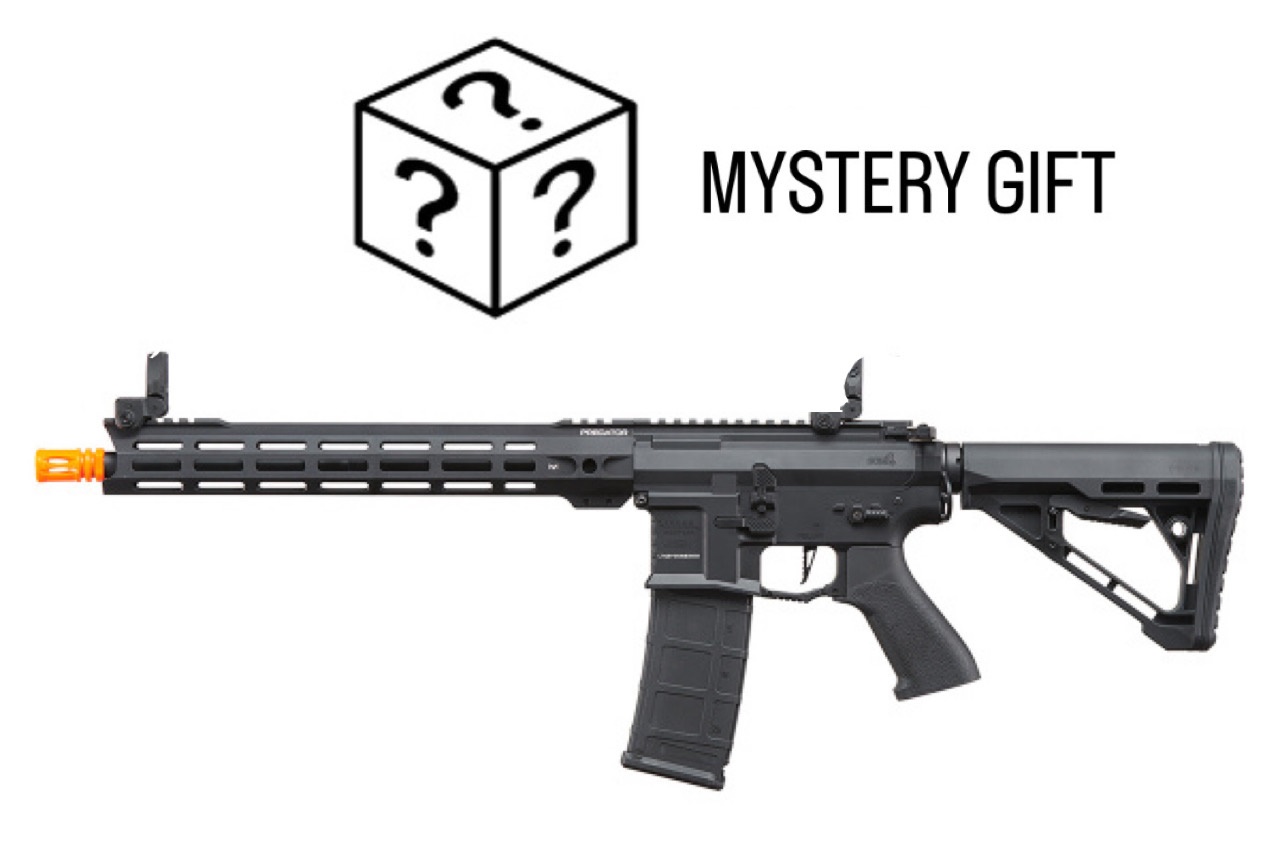 Lancer Tactical Gen 4 Predator 13″ Carbine AEG Mystery Gift Combo