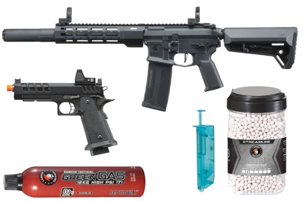 Mayo Gang MGC4 MK3 AEG Airsoft Rifle Gen 2 Full Load Combo