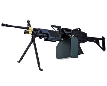 A&K M249 MKI SAW Airsoft LMG AEG – Black