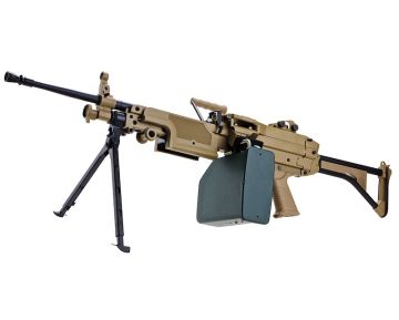 A&K M249 MKI SAW Airsoft LMG AEG – DE
