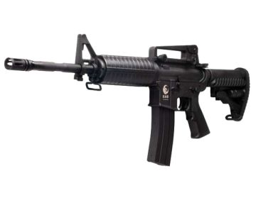 APS M4A1 AEG Airsoft Rifle (Using Edge II Gearbox) – Black (4.5mm BBs)