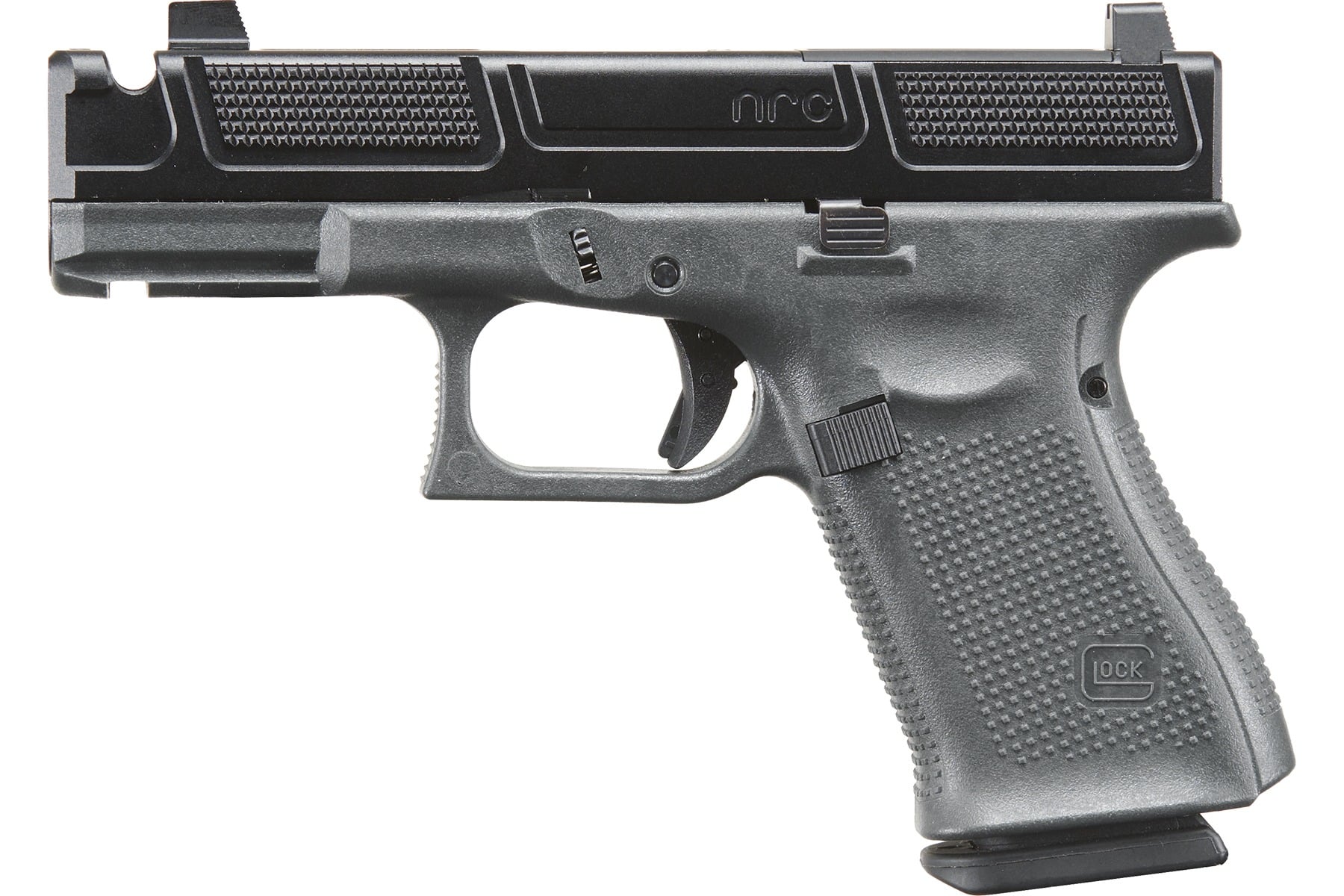 Arc Division Reactor Glock 19 GBB Custom Airsoft Pistol (Exclusive Tungsten Grey)
