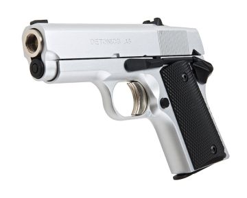Army Armament R45 DETONICS .45 Green Gas Airsoft Pistol – Silver