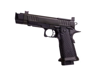 EMG 6mm Pro Shop Staccato P 2011 w/ Compensator Gas Airsoft Pistol – BK (R611-2) (by Army Armament)