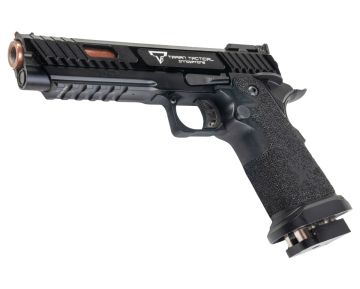 EMG 6mm Pro Shop Staccato 2011 X TTI JW3 Combat Master GBB Airsoft Pistol – Black (by Army Armament)