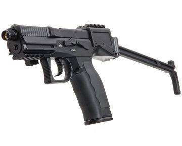 B&T USW A1 Green Gas Airsoft Pistol – Black (by ASG & KJ Works)