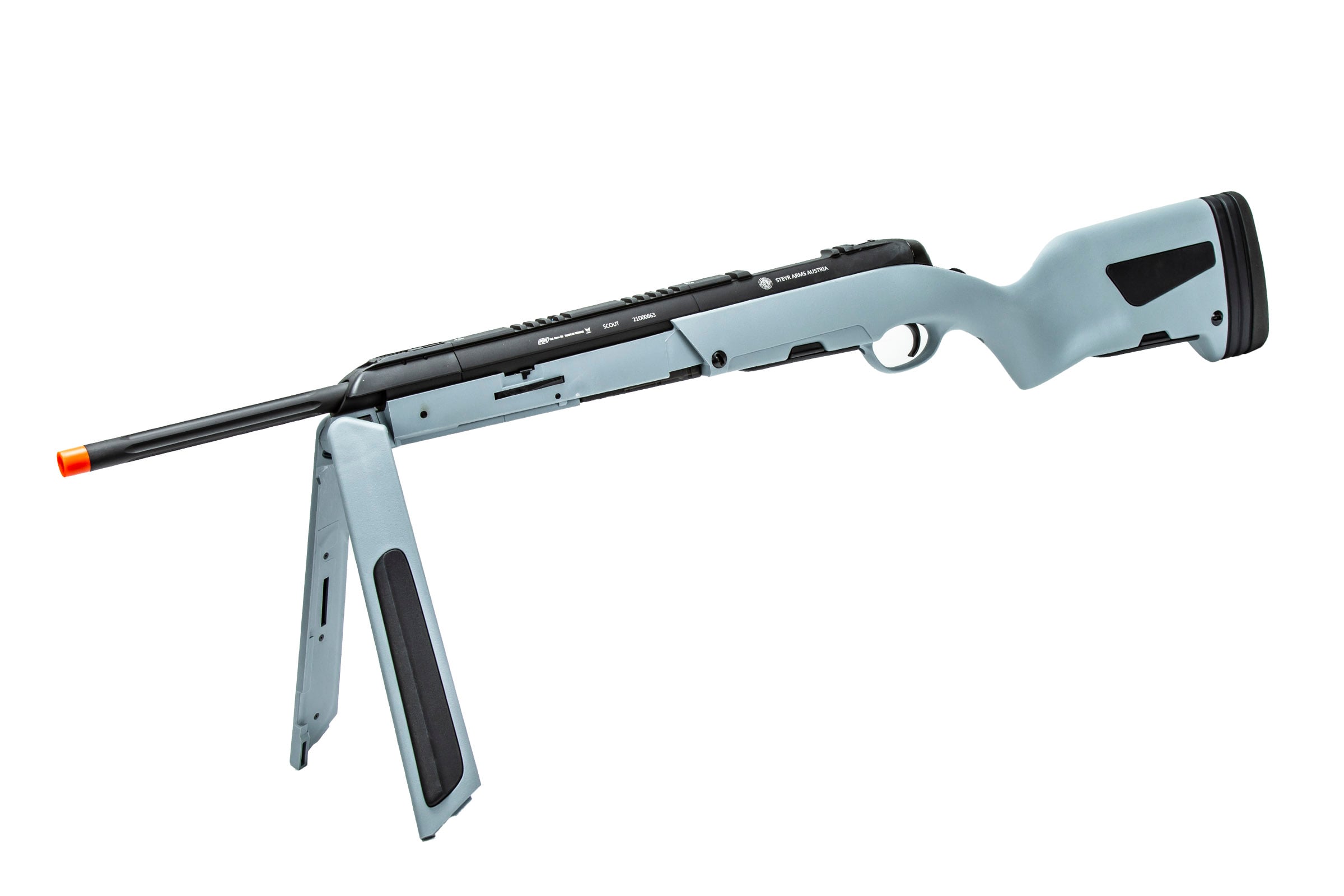 ASG Steyr Scout Spring Airsoft Sniper Rifle (Gray)