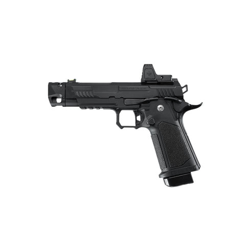 ARCTURUS Vanguard 4.3″ Hi-Capa GBB Pistol w/ Optics Ready Slide & Compensator & ARS-1 Red Dot Combo