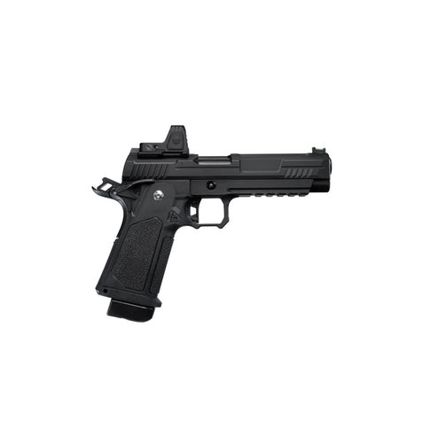ARCTURUS Vanguard 5″ Hi-Capa GBB Pistol w/Optics Ready Slide & ARS-1 Red Dot Combo