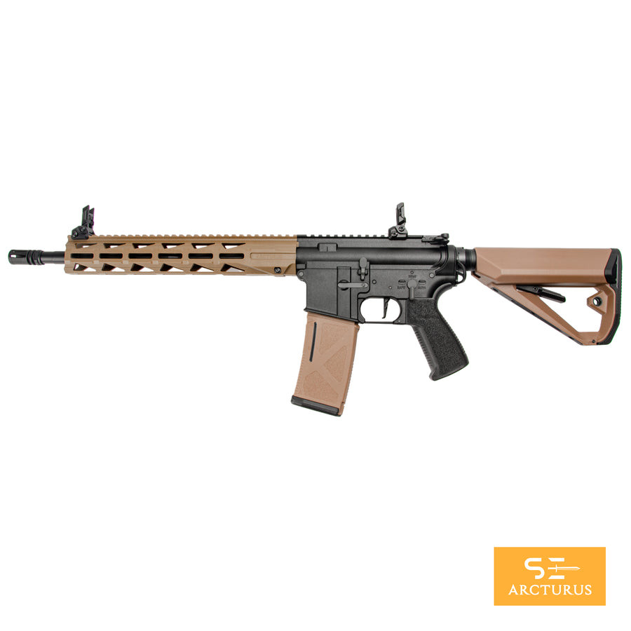 Arcturus LWT MKIII Carbine 12″ Sport M4 AEG w/ SE ETU (Black & Tan)