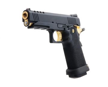AW Custom Hi Capa 4.3 HX27 Green Gas Airsoft Pistol – (BK/GD)