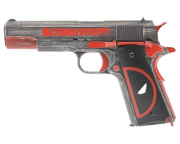 AW Custom 1911 Deadpool ‘Maximum Effort’ GBB Airsoft Pistol