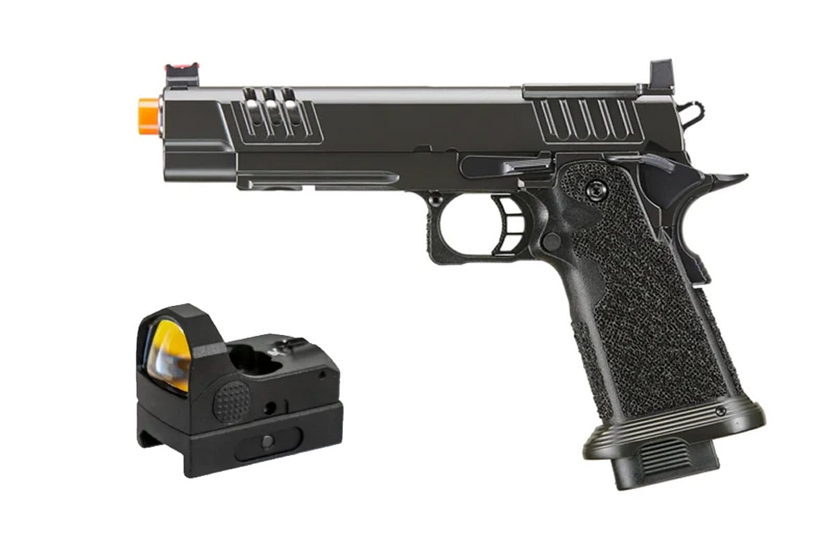 Pistol Warrior Package #1 Feat. Army Armament GBB Hi-Capa and Red Dot Sight
