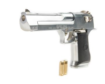 Blackcat Airsoft 1/2 Scale High Precision Min Model Gun Desert Eagle – Silver