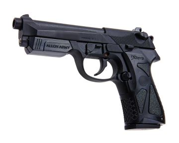 Blackcat Airsoft 1/2 Scale High Precision Mini Gun Beretta 90-Two – Black