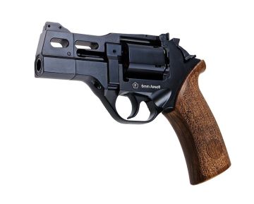 BO Manufacture Chiappa Rhino 30DS .357 Magnum Style Airsoft Revolver (CO2) – Black