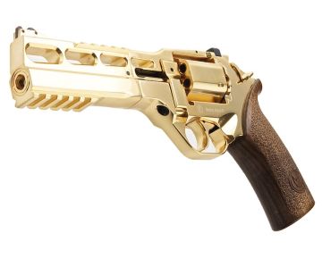 BO Manufacture Chiappa Rhino 60DS .357 Magnum Style Airsoft Revolver (CO2) – Gold 18K (Limited Edition)