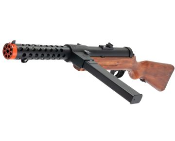 BONEYARD Snow Wolf Metal Bergmann MP-18 SMG Airsoft AEG – Real Wood (SW-021) – US version