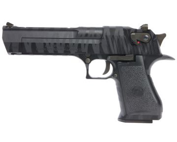 Cybergun Desert Eagle Tiger Stripe .50AE GBB Airsoft Pistol – Black (by AW Custom / WE)