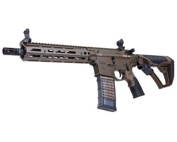 EMG Daniel Defense DD MK18 RIII PDW GBB Airsoft M4 Rifle (CYMA CGS System) – Brown