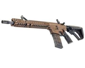 EMG Daniel Defense DDM4A1 FSP GBB Airsoft M4 Rifle (CYMA CGS System) – Bronze