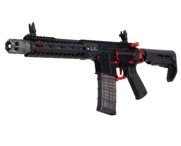 EMG Strike Industries AR Strike Raider SBR GBB Airsoft M4 Rifle (CYMA CGS System) – 10 inch BK / RD