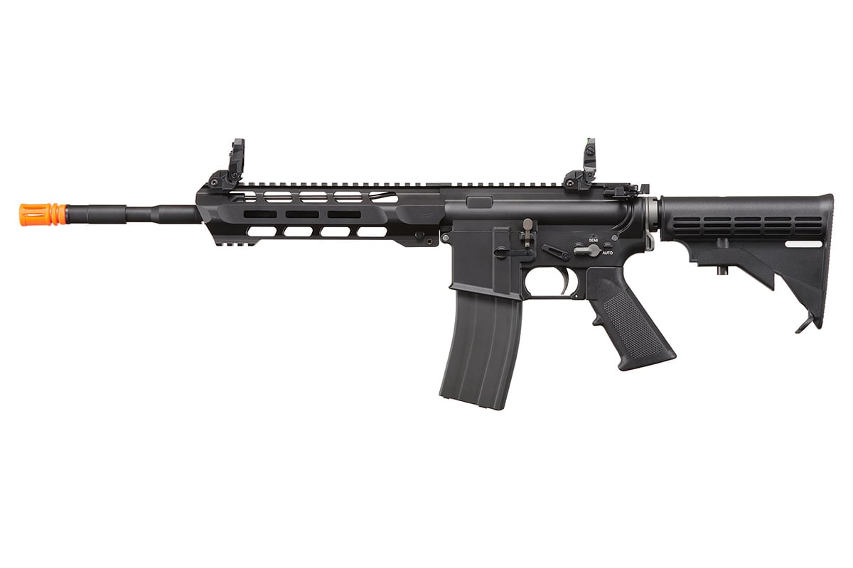 KLI SR4 MK2 ZAROS Dual Power Series M4 Gas Blowback Rifle (Black)