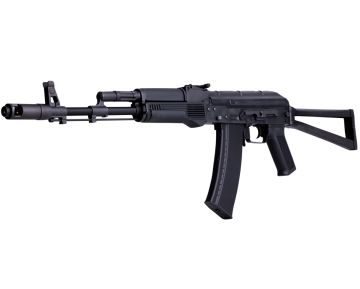 CYMA AK74M Airsoft AEG Rifle (Triangle Stock) – Black (Metal)(CM053)