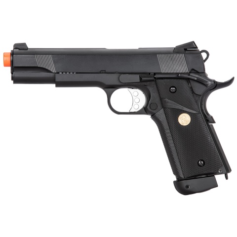 Double Bell M1911 CO2 Blowback MEU Airsoft Pistol [Polymer] – BLACK