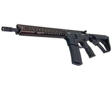 EMG Daniel Defense M4A1 RIS II GBB Airsoft Rifle (BK/FDE, by Double Eagle)