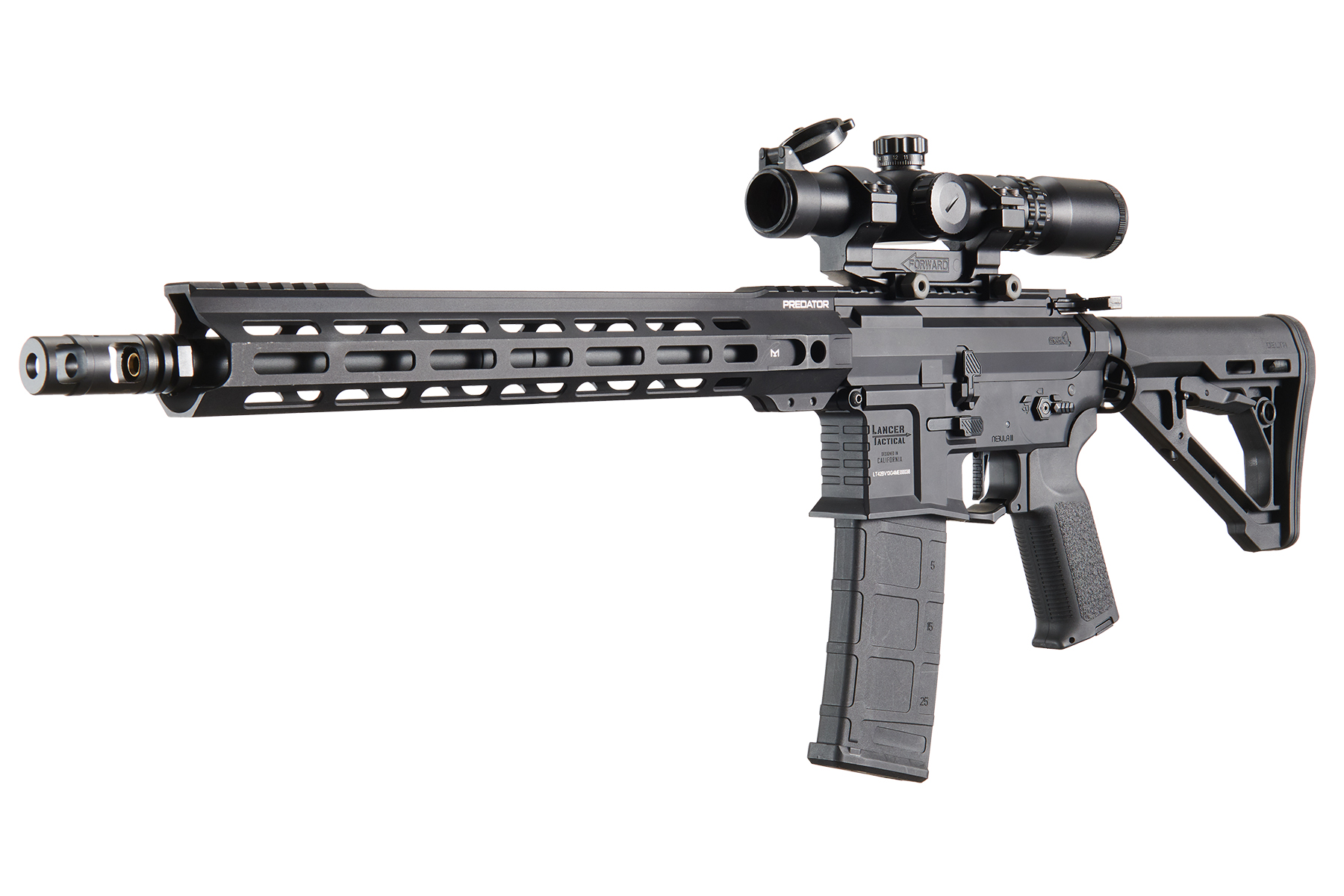 Dr. Gearbox Custom Gen 4 Alpha Predator 13″ M4 AEG Airsoft Rifle