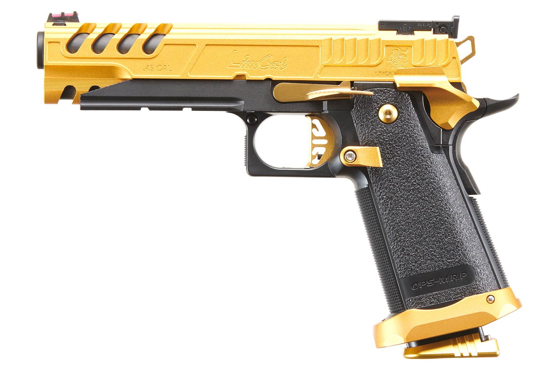 Airsoft GI Custom Golden Rival 5.1 Hi-Capa GBB Airsoft Pistol (Gold)
