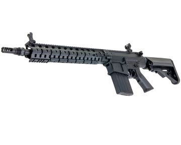 E&C LaRue SR25 OBR DMR Airsoft AEG Rifle (EC909 QC 2.0 Gearbox) – Black