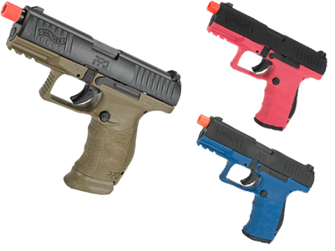 Walther PPQ GBB Tac SD Navy Airsoft GBB Pistol by Umarex Elite Force