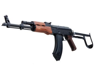 E&L AKMS Airsoft AEG Rifle (Real Wood) – Black (EL-A113S)