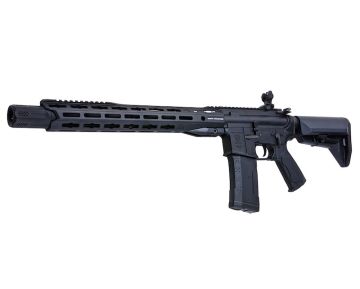 EMG GRIDLOK 15 inch Lite Rail Airsoft M4 AEG Rifle (Black, Strike Industries Licensed, by King Arms)