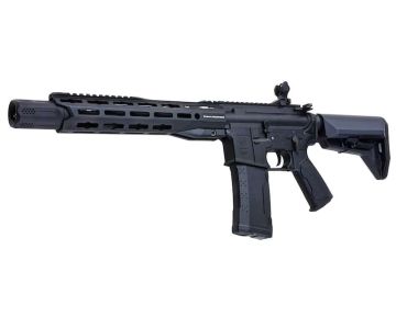 EMG GRIDLOK 11 inch Lite Rail Airsoft M4 AEG Rifle (Black, Strike Industries Licensed, by King Arms)