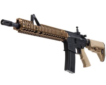 EMG Colt Licensed Daniel Defense M4A1 FSP Airsoft M4 GBB Rifle – BK/ DE (by King Arms)