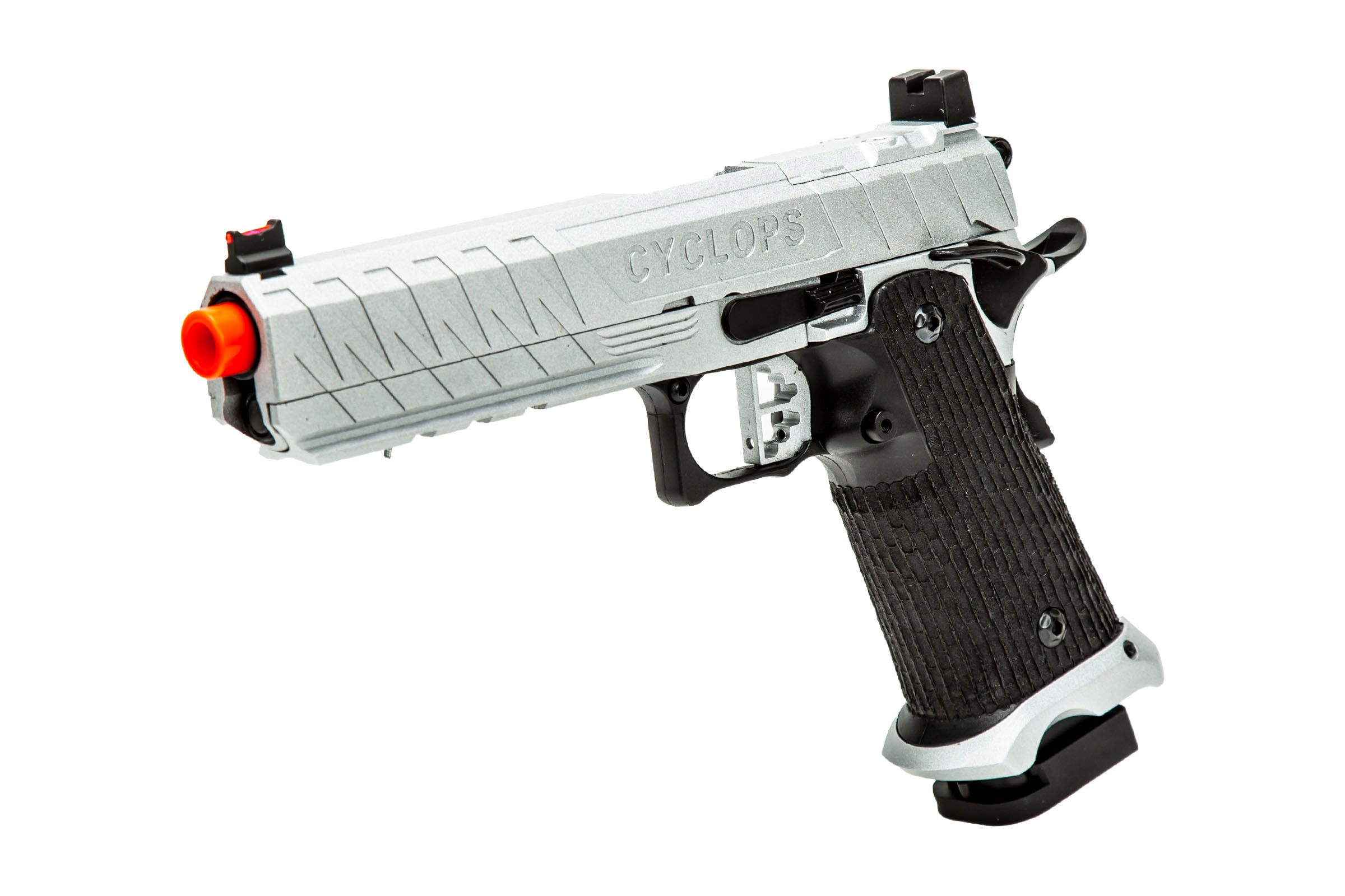 Echo 1 CYCLOPS Gas Blowback Airsoft Pistol (Silver)