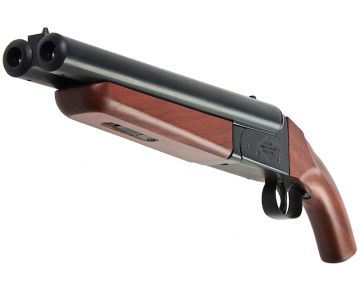 Farsan 0521 Double Barrel Gas Shotgun (Real Wood 470mm) – Short