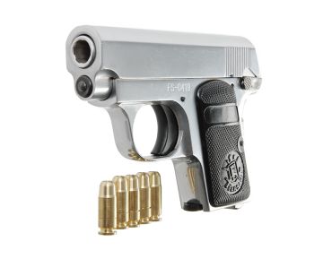 Farsan 0419 .25 Metal Model Gun – Silver